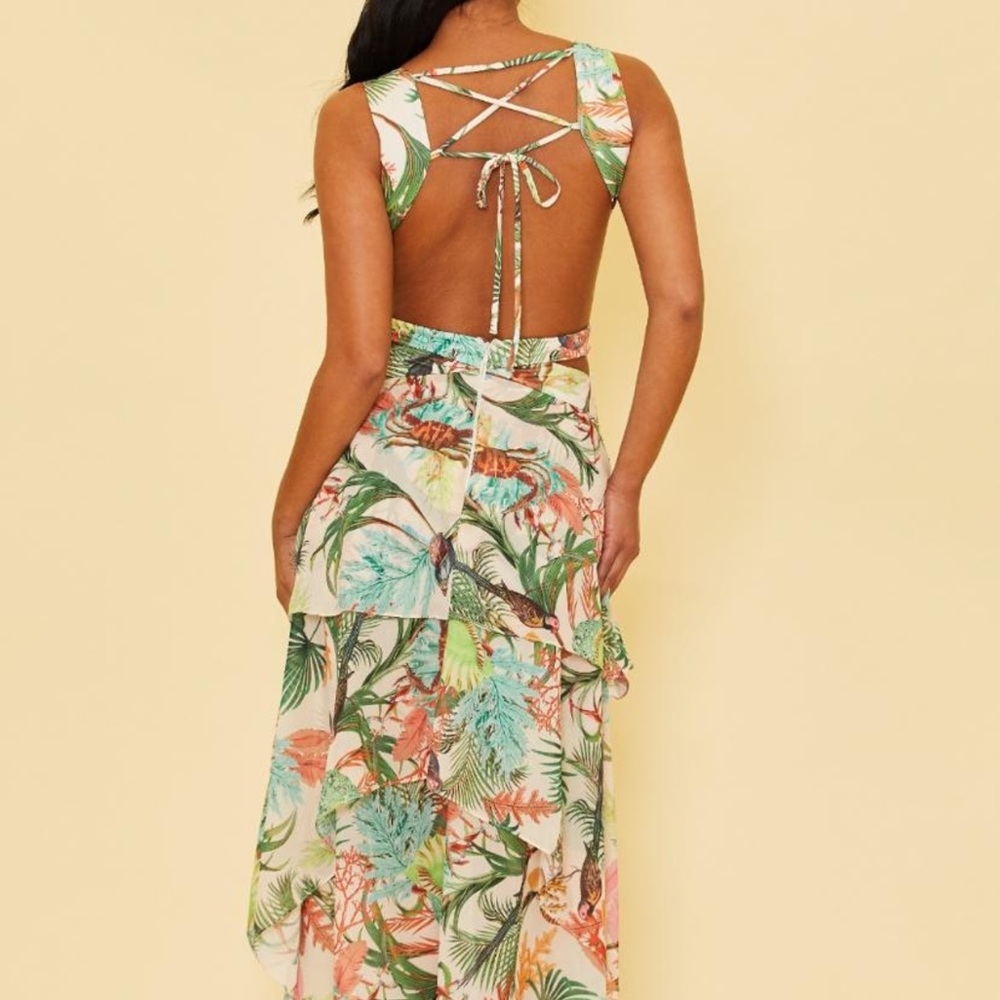 Luxxel Island Layer Maxi Dress